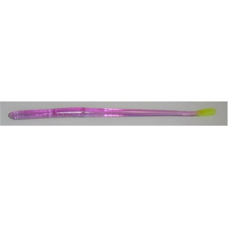 Roboworm Straight Tail Worm 6" Morning Dawn Chartreuse, 10/Pack