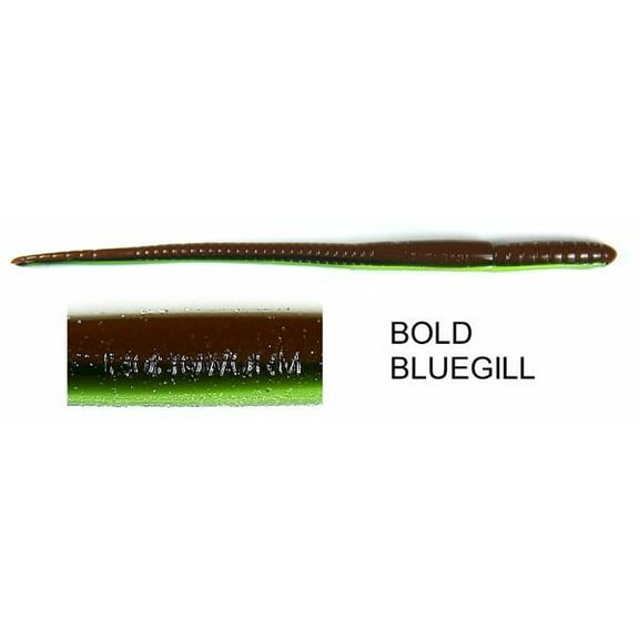 Roboworm Straight Tail Worm7'' Bold Bluegill 8pk