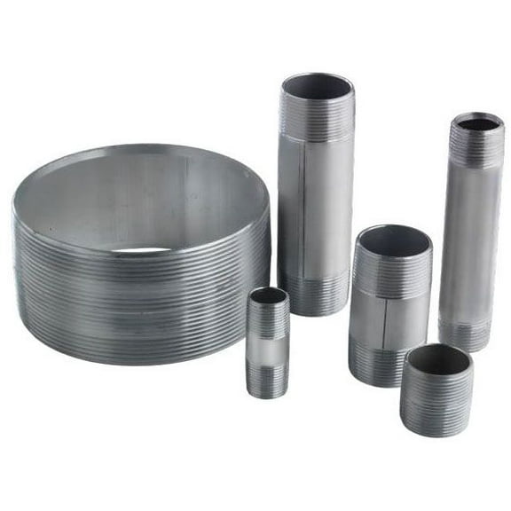 Robroy Industries GALNIP3-1/2X8, Rigid Conduit Nipple, 3 1/2X8 Galvanized, 1 PC
