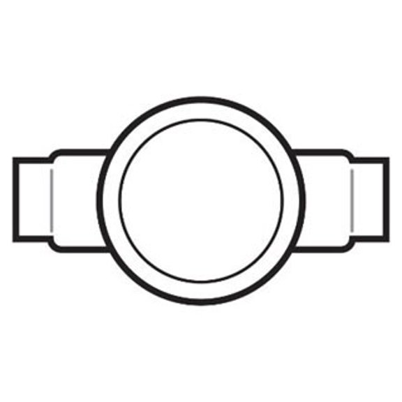 Robroy Industries PRGUAC16SA, Exp Proof Conduit Outlet Box, 1/2 Al Guac, 1 PC