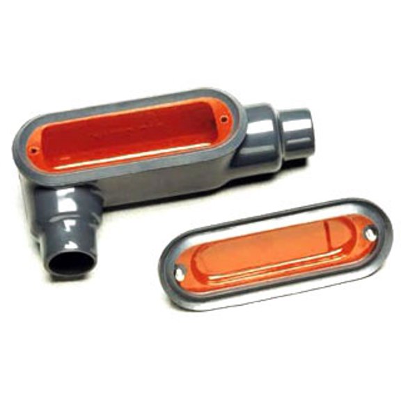 Robroy Industries PRHLR68, Rigid Conduit Body, 2 Form 8 Lr Fitting, 1 PC