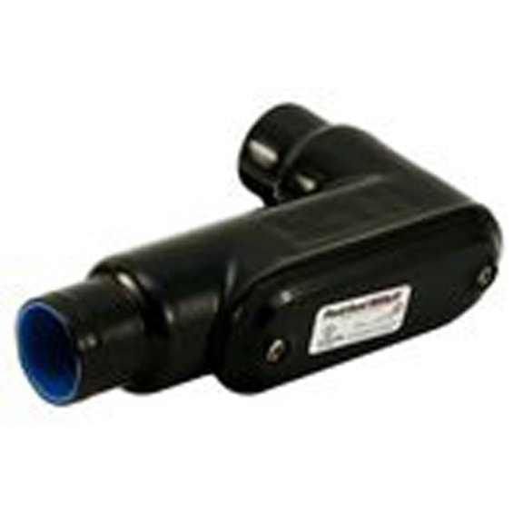 Robroy PRLB57 Plasti-Bond PVC-Coated Conduit Body, Type LB, Form-7, 1-1/2-Inch