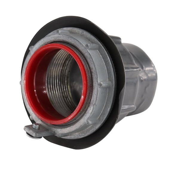 Robroy PRSTG7 Plasti-Bond Grounded PVC Coated Knockout Conduit Hub, 2-1/2"