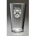 thumbnail image 1 of Robson Irish Coat of Arms Pint Glasses - Set of 4 (Sand Etched), 1 of 2