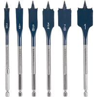 Robt Bosch Tool Corp Accy Bosch 6 Spade Bit Set