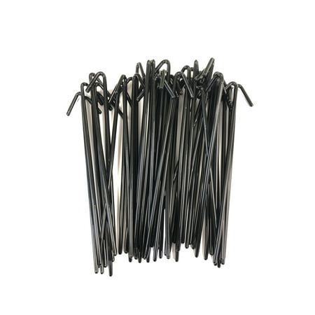 Robtec Chain Link Fence Ties, Black, 6-1/2" (Bag of 50)