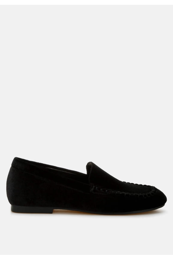 Robua Velvet Flat Loafers