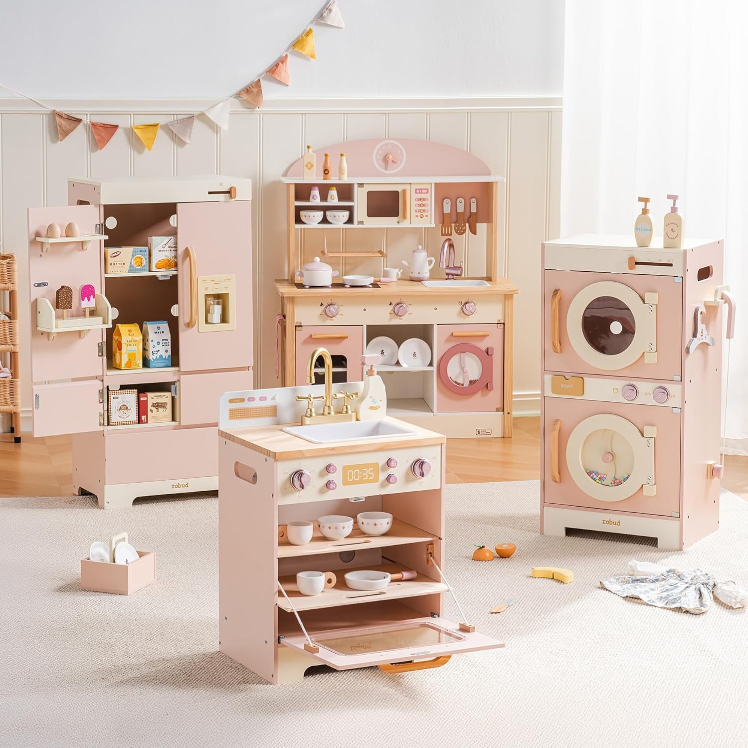 Vintage Kitchen Pink