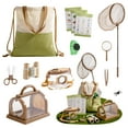 thumbnail image 1 of Robud Kids Outdoor Explorer Kit, 12Pcs Bug Catcher Set with Binoculars, Compass Watch & Tools – Adventure Gift for Boys Girls Ages 3-12, 1 of 9