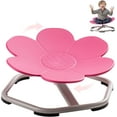 thumbnail image 1 of Robud Kids Sensory Swivel Chair, Autism Kids Swivel Chair with Non-Slip Design, Training Body Coordination, Flower Shape Wobble Chair, No Assembly (Pink), 1 of 8