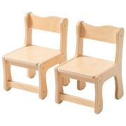 Robud Wooden Toddler Chair Wood, Kids Chair Set of 2, Sturdy Kids Chairs for Toddlers for Children Aged 3+, 250 Lbs Capacity Each Count