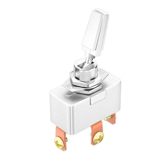 Robust 20A Metal Toggle Switches for Automotive Agricultural Use Anti Oxidation Design Quick Push Button Safety