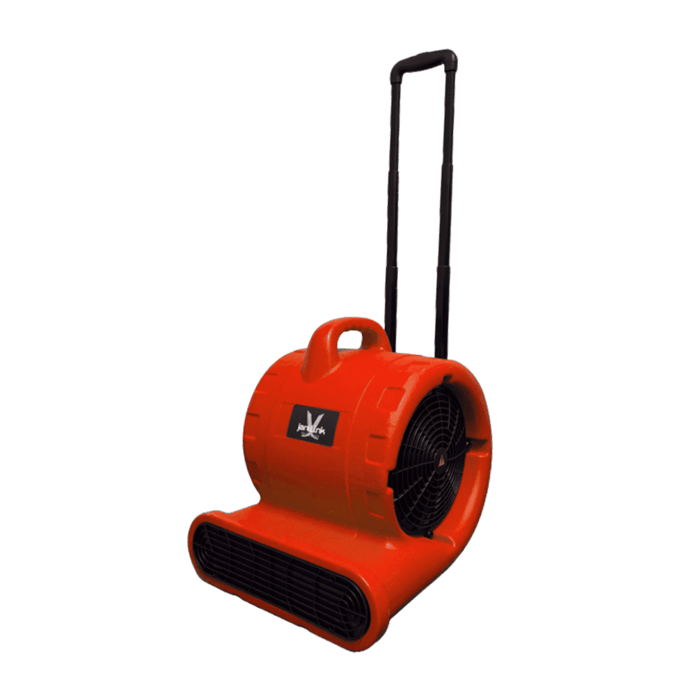 Robust Air Mover/Carpet Dryer Wheel & Handle Red/Orange