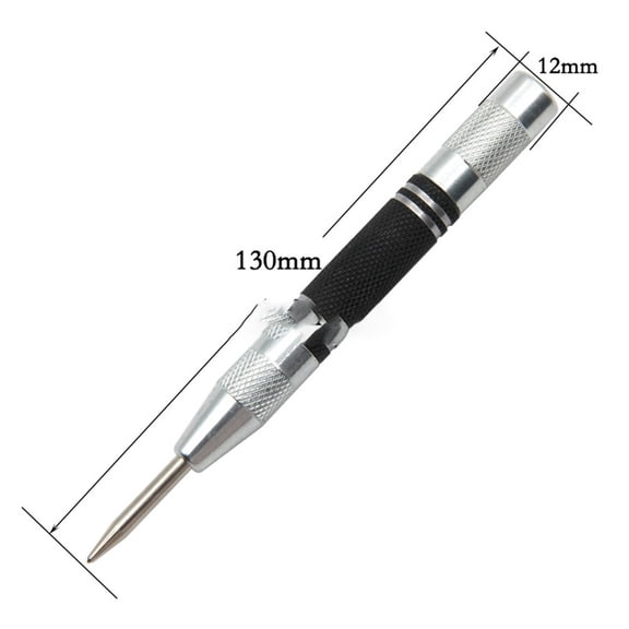 Robust Automatic Centre Punch Set Of 2 With Adjustable Tension & Replacement