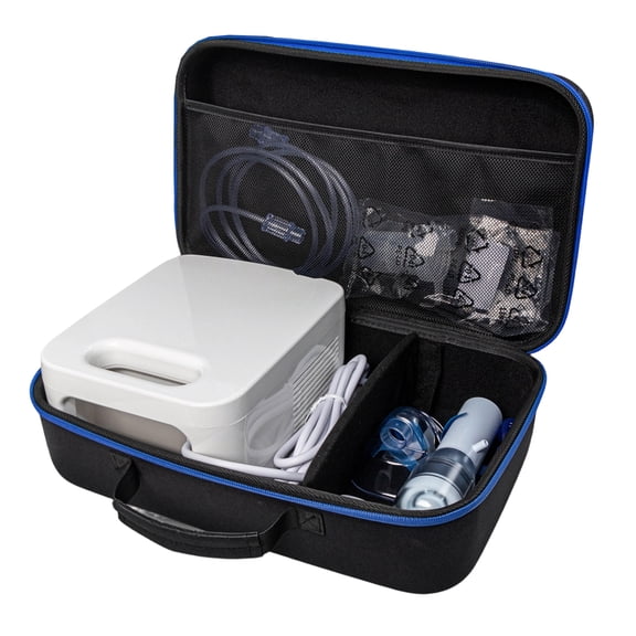 Robust Nebulizer Carrying Case Impacts Resistant Structure And Ergonomic Handle For Comfortable Use In Transit