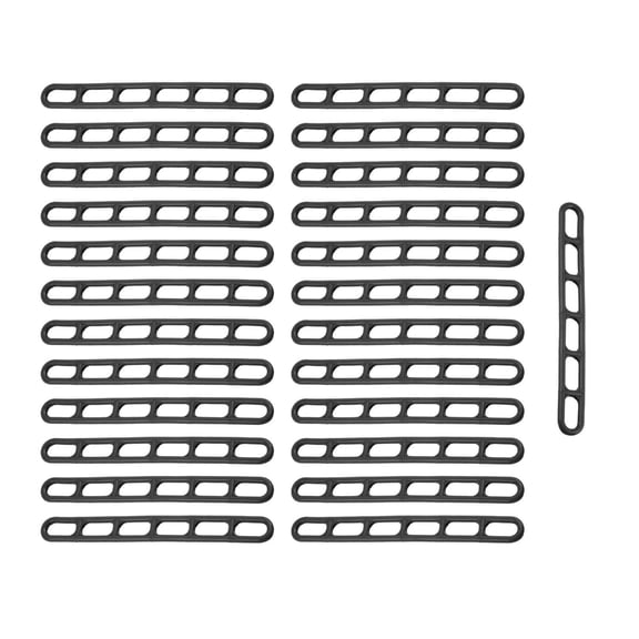 Robust Plastic Tension Straps for Outdoor Shelter Tent 6 Hole Customizable