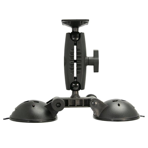 Robust Double Windshield Suction Mount - AMPS Compatible