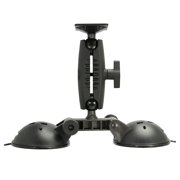 Robust  Double Windshield Suction Mount - AMPS Compatible