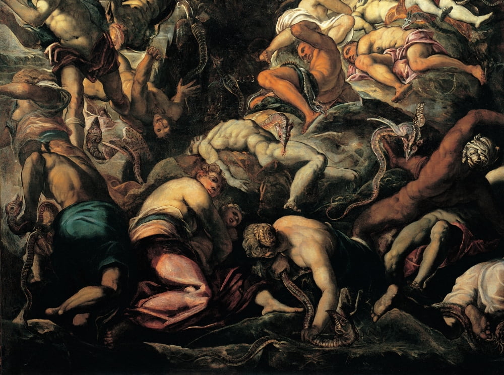 Robusti Jacopo Known As Tintoretto Canvas Art - (36 x 24)