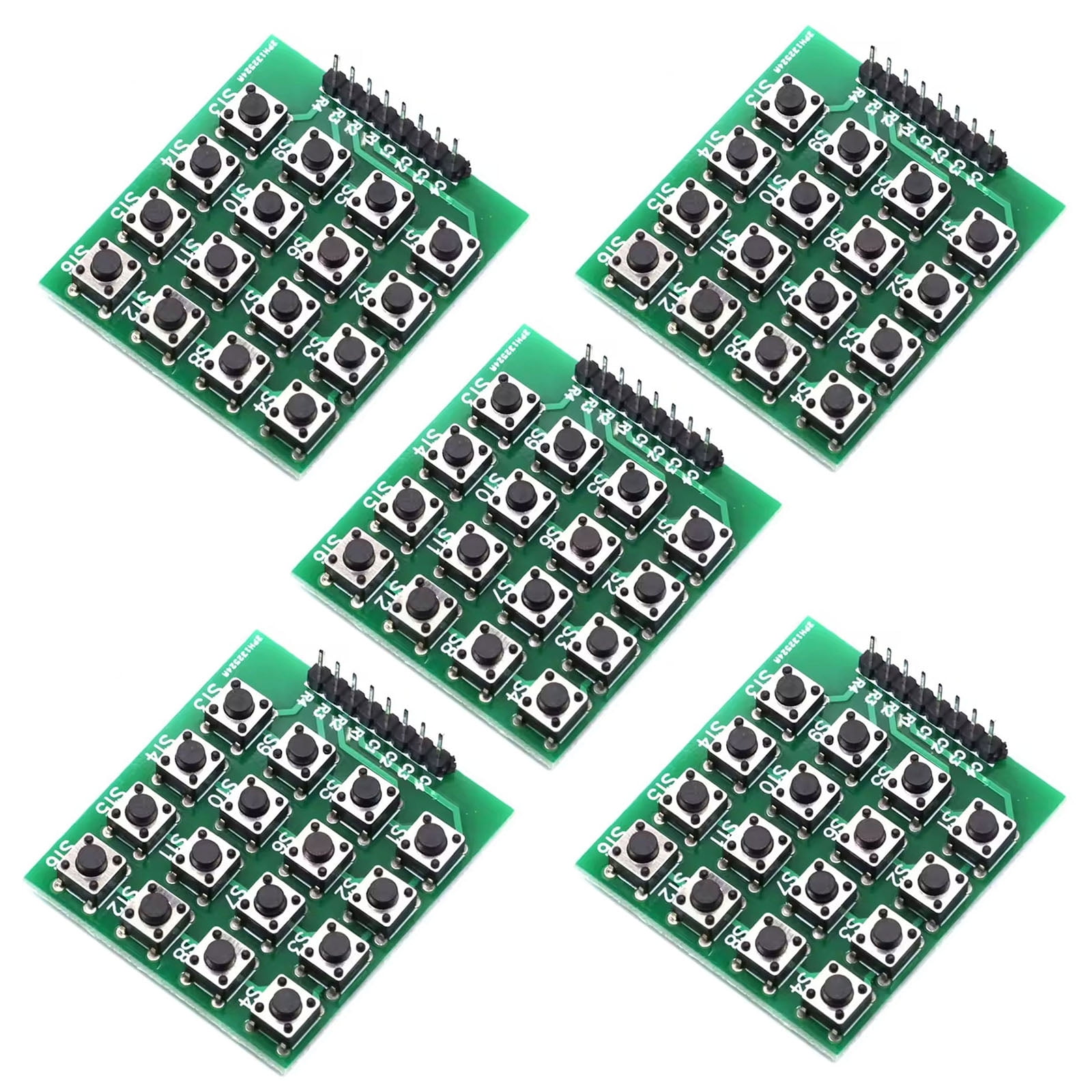 Robusts 16ButtonMatrix Keyboard Module Keypad 8Pin Interfaces With ...