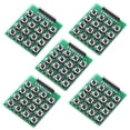 thumbnail image 1 of Robusts 16ButtonMatrix Keyboard Module Keypad 8Pin Interfaces With Tactiles Feedbacks For Raspberry Projects Usage, 1 of 8