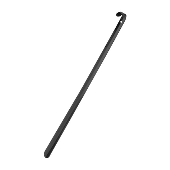 Robusts Shoe Horn Stainless Steel Long Shoe Lifter with Faux Handle for Boot and Tight Shoes Shoe Helper Tool