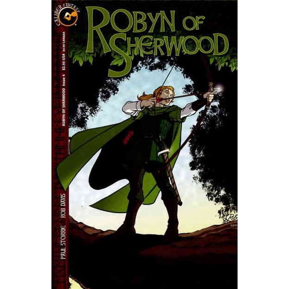 Robyn of Sherwood #4 VF ; Caliber Comic Book