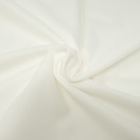 Roc-Lon 107/108” Bleached Crease Resistant Poly/Cotton - 3 Yard Cut