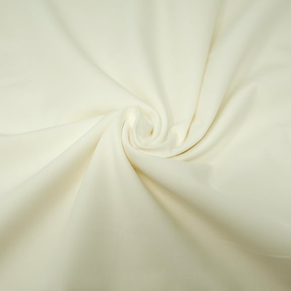 Roc-Lon 107/108 Unbleached Crease Resistant Poly/Cotton - 5 Yard Cut