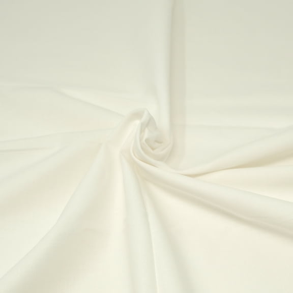 Roc-Lon 90” Bleached Permanent Press - 5 Yard Cut