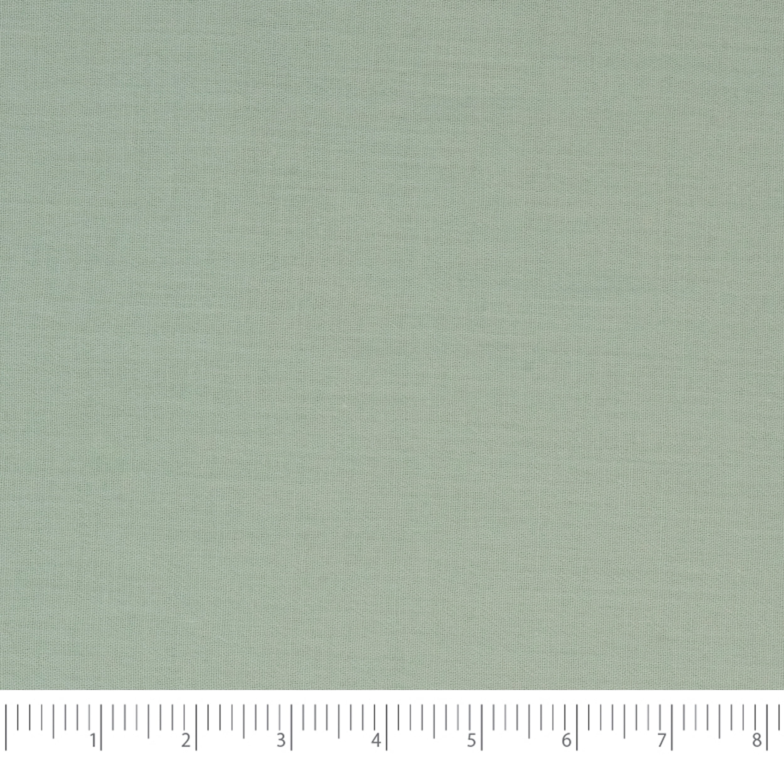 Roc-lon 100% Organic Cotton, 52"/53", Sewing Craft Fabric, 1-layer Wrinkled Muslin/Gauze, Dark Grey, Cut by Yard
