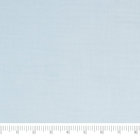 Roc-lon 100% Organic Cotton, 52"/53", Sewing Craft Fabric, 2-layer Wrinkled Muslin/Gauze, Blue, 2 Yard
