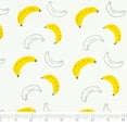 thumbnail image 1 of Roc-lon 100% Organic Cotton, 60"/61", Sewing Craft Fabric, Printed Muslin, Banana, Cut by Yard, 1 of 2