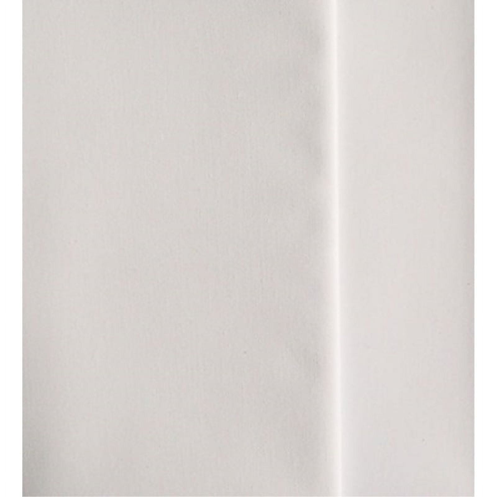 Roc-lon 54" Blackout White Fabric, per Yard