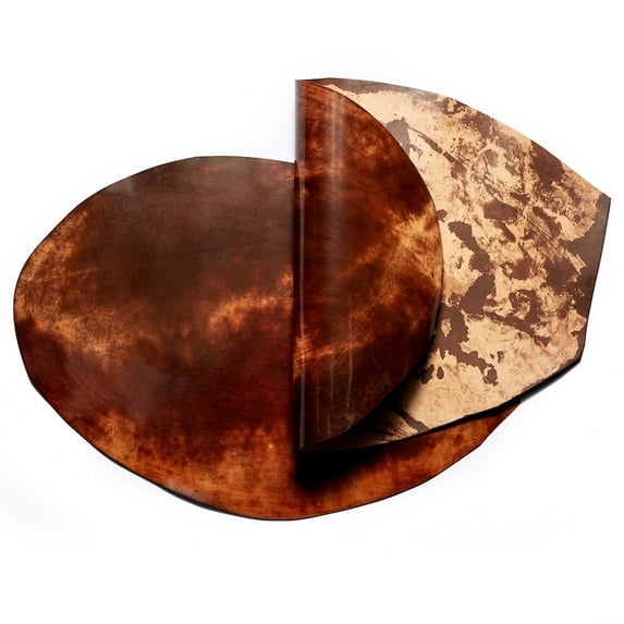 Rocado Shell Cordovan, Marble, Brown, 4oz, Multiple Sizes