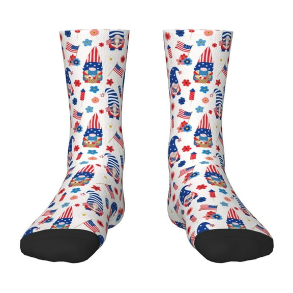 Rocae 4th Of July for Girls Boys Crew Socks,Children's Socks, Kids Socks, Toddler Socks: Daily Wear with Kids School Uniform