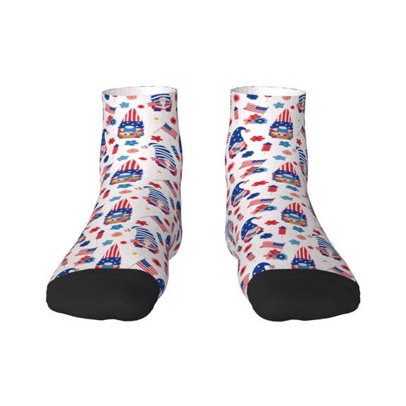 Rocae 4th Of July for Premium Adult Socks,Comfortable, Breathable, and Durable Socks, Perfect for Everyday Wear