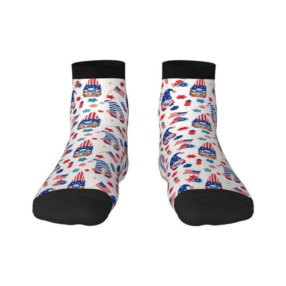 Rocae 4th Of July for Premium Adult Socks,Comfortable, Breathable, and Durable Socks, Perfect for Everyday Wear