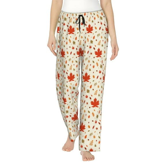 Rocae A Simple Autumn for Women's Pajama Pants Pj Pants Lounge Pants-Small