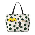 thumbnail image 1 of Rocae Abstract Green Polka Dot for Large Women's Waterproof Beach Bag Tote with 7 Pockets Pool Bag for Travel Gym Vacation, 1 of 6