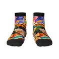 thumbnail image 1 of Rocae Abstract Musical Faces for Premium Adult Socks,Comfortable, Breathable, and Durable Socks, Perfect for Everyday Wear, 1 of 7