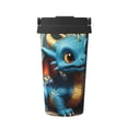 thumbnail image 1 of Rocae Adorable Blue Baby Dragon for Stainless Steel Vacuum Insulated Tumbler Coffee Travel Mug Spill Proof with Lid, 1 of 8