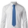 thumbnail image 1 of Rocae Airplanes in the Sky for Soft and Comfortable Men's Tie Necktie Wedding Business, 1 of 5