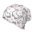 thumbnail image 1 of Rocae Alpacas and Hearts for Kids Winter Beanies Weather Hats Boys Girls, 1 of 7