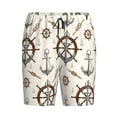 thumbnail image 1 of Rocae Anchor with Rope for Men's Soft Sleep Pajama Shorts, Waistband and Pockets, 1 of 9