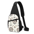 thumbnail image 1 of Rocae Anchor with Rope for Sling Bag Chest Shoulder Backpack Crossbody Bags Casual Daypack for Men Women, 1 of 5