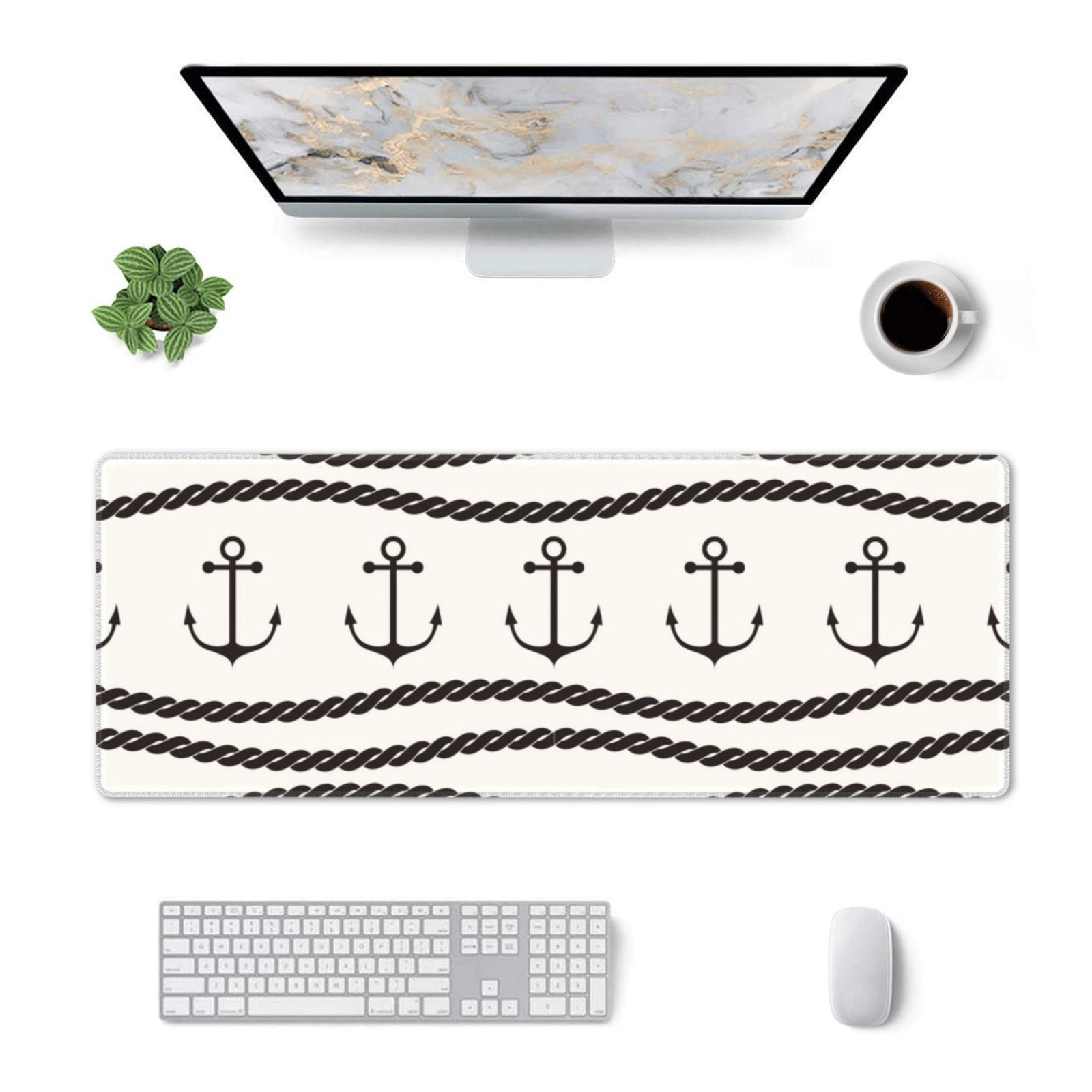 Rocae Anchors and Ropes for Gaming Mouse Pad, Mouse Pad Large, Office ...