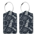 thumbnail image 1 of Rocae Anchors and Lighthouse for Leather Luggage Baggage Tags ID Label Privacy Cover ID Label with Stainless Steel Loop and Address Card, 1 of 5