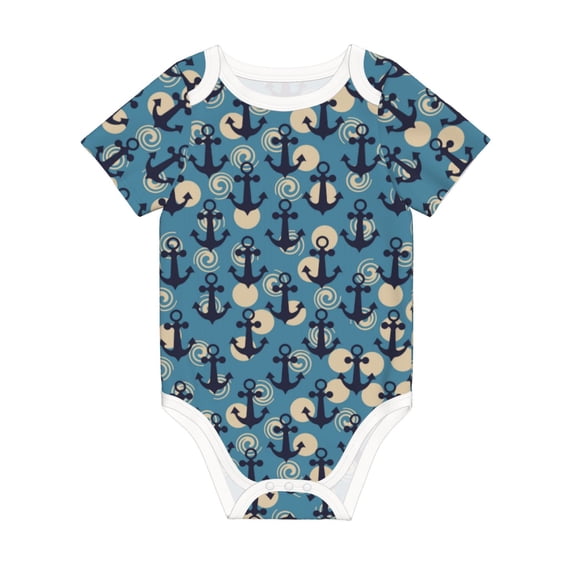 Rocae Anchors for Baby Climbing Clothes Soft Baby Romper for Active Infants Comfortable and Breathable Crawling Jumpsuit Unisex Baby Outfit 2 Years