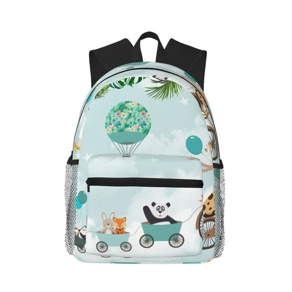 Rocae Animals Riding Across The Sky for Lightweight Casual Backpack Travel Hiking Backpack Carry On Laptop Backpack